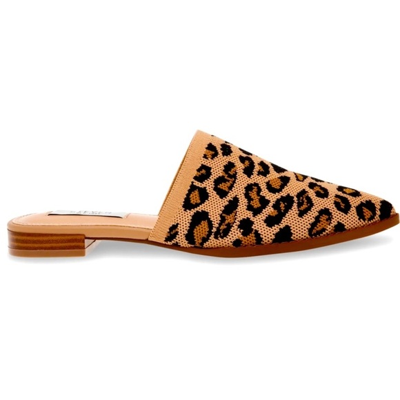 Steven By Steve Madden NY Valdez Knit Leopard Mule/Flat/Slip-On NWT SZ 6… - Picture 2 of 9